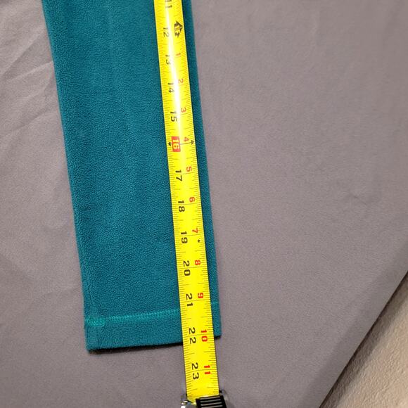 Columbia Teal Green 1/4 Zip Fleece Pullover Soft Mock Neck Women’s Small - Picture 5 of 9